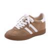 2025 new German training shoes women wear high-end platform casual shoes front lace-up Korean version campus Forrest Gump shoes women