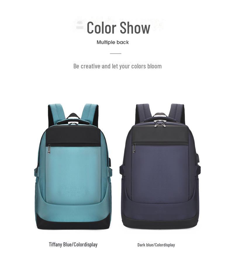 Wodoodporny plecak z wyższej półki: Unisexowa torba na komputer o dużej pojemności do dojazdów do pracy i użytku na co dzień