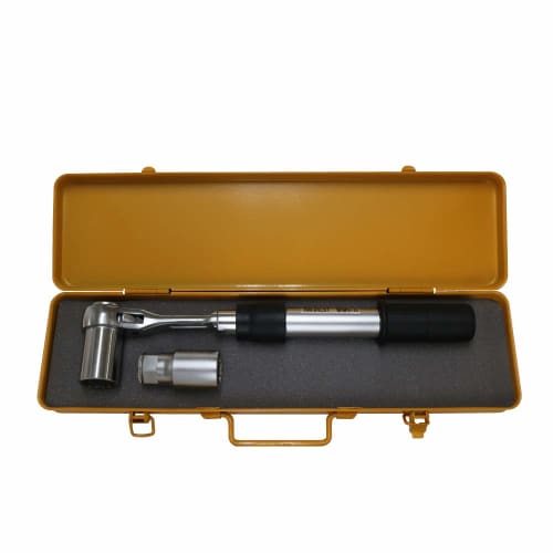 TOP (TOP) Straight Type Ratchet Torque Wrench for 75mm Diameter Water Main Pipes, 60N.m Capacity, with Extension Socket and Inspection Sheet, RM-24LST