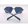 RSINC Unisex Designer Sunglasses UV ProtectionVintage Square Grey Grey  KH-2307 B0DKTK96PX