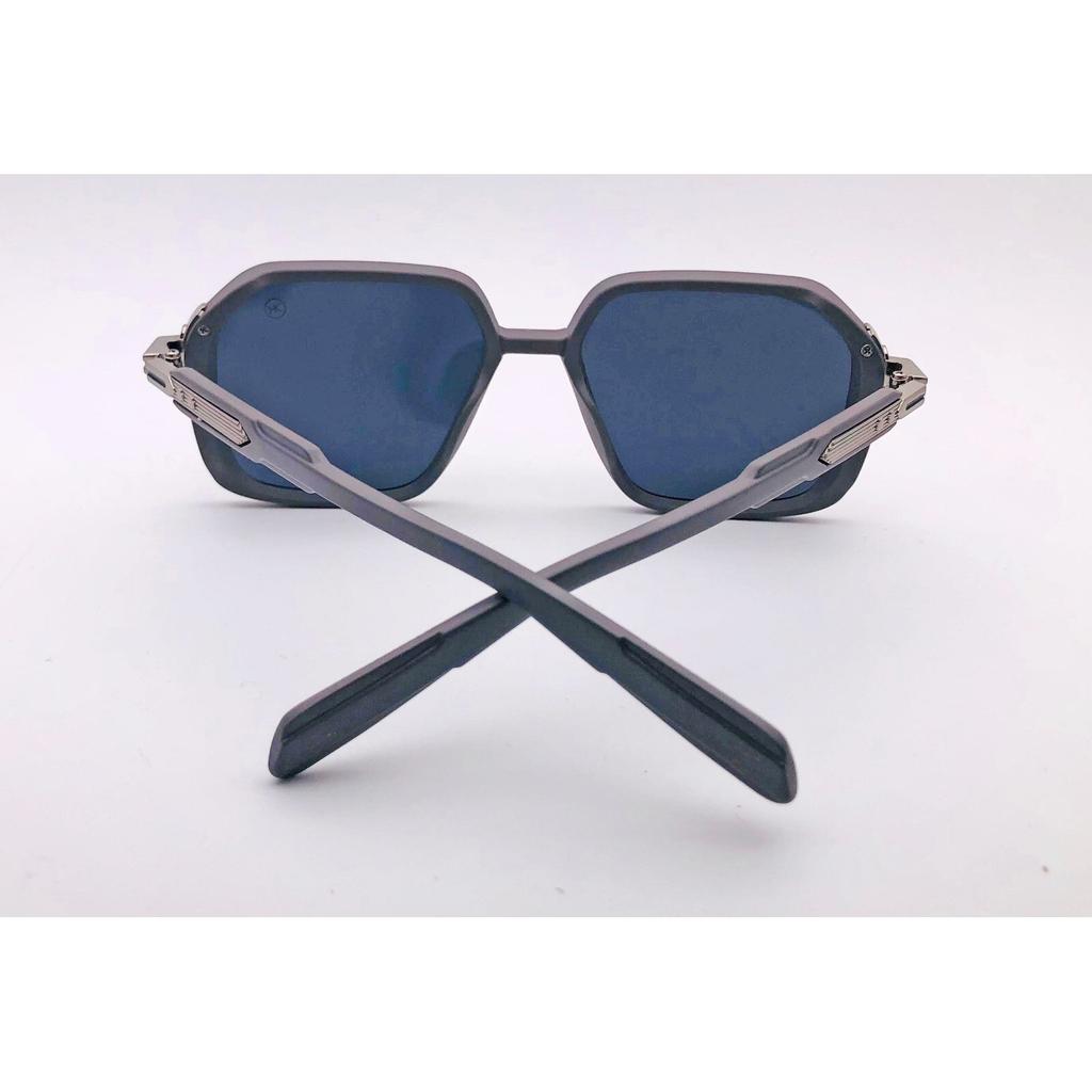 RSINC Unisex Designer Sunglasses UV ProtectionVintage Square Grey Grey  KH-2307 B0DKTK96PX