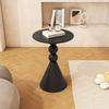 Ironwork Edge Table, Small Apartment, Cream Style Living Room, Circular Creative Coffee Table,sofa Edge Table, Simple and Modern