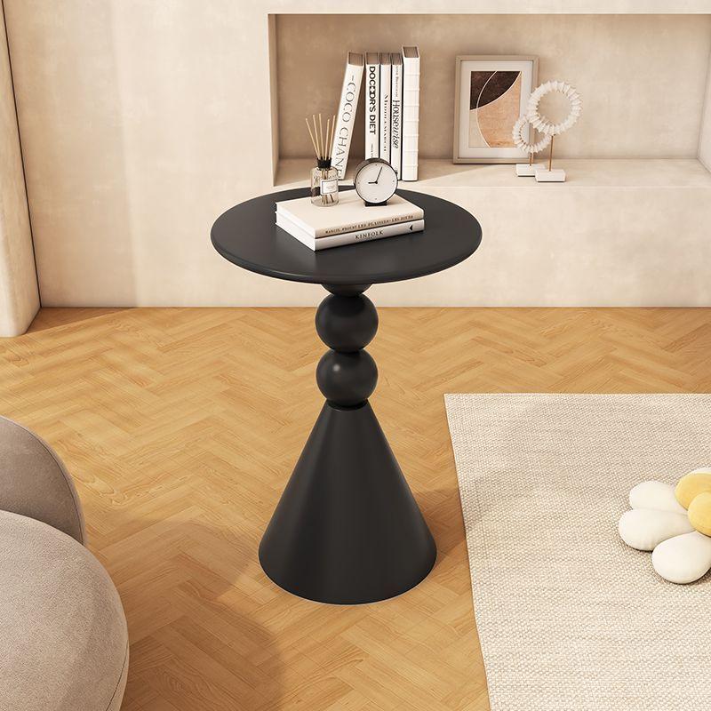 Ironwork Edge Table, Small Apartment, Cream Style Living Room, Circular Creative Coffee Table,sofa Edge Table, Simple and Modern