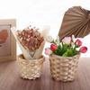1Pcs Mini Sundries Organizer Portable Small Handmade Fruit Basket Basket Storage Basket Plant Box