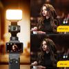 LED Video Light for Pocket 3 Action Camera Portable Type C Rechargeable Auxiliary LED Fill Light Adjustable Brightness