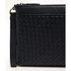 Daks Handcrafted Mesh Medium Clutch Bag Black Dbba2e725bk