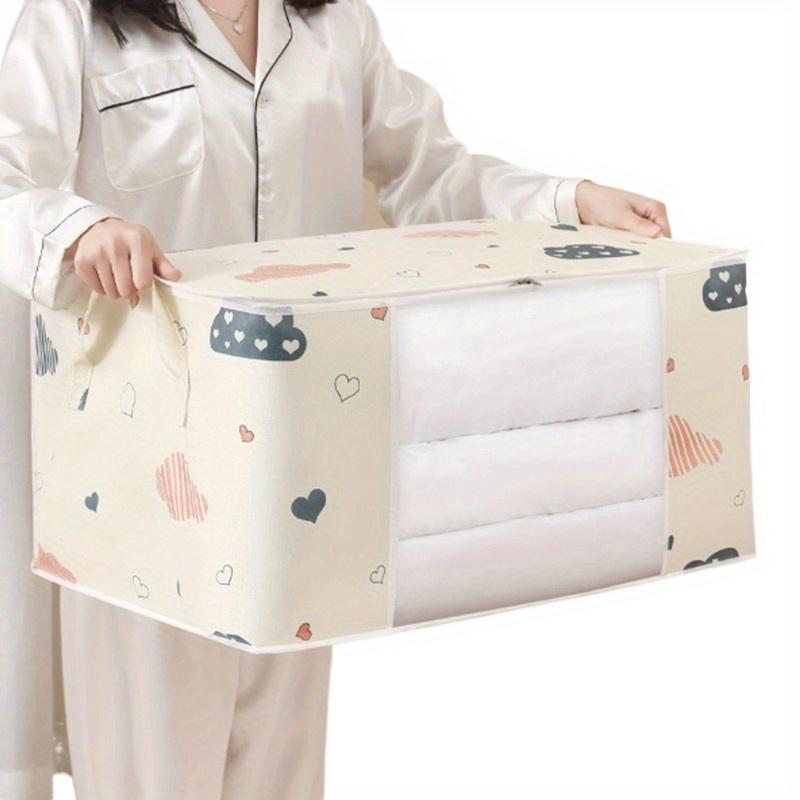 Geantă de depozitare pentru haine de uz casnic, organizator rezistent la umiditate, capacitate mare, saci de sortare pentru pilotă, cutie de depozitare sub pat, dulap rezistent la praf