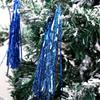  User Friendly PET Shimmering Tinsels Fringes Trim Pack of 10 Christmas Holiday Decors for Indoor DIY Crafting
