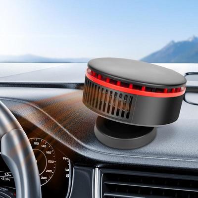 12V Araba Isıtıcısı 360 Derece Dönebilen 12V Araba Isıtıcısı Hızlı Isıtma Araba Isıtıcısı Araba Ön Cam Buz Çözücü Seyahat Günlük Yaşam İçin