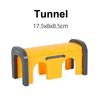 Wooden Train Tracks Accessories Plastic Tunnel Cave Fit for Brand Wooden Tracks Railway Toys for Children Gifts