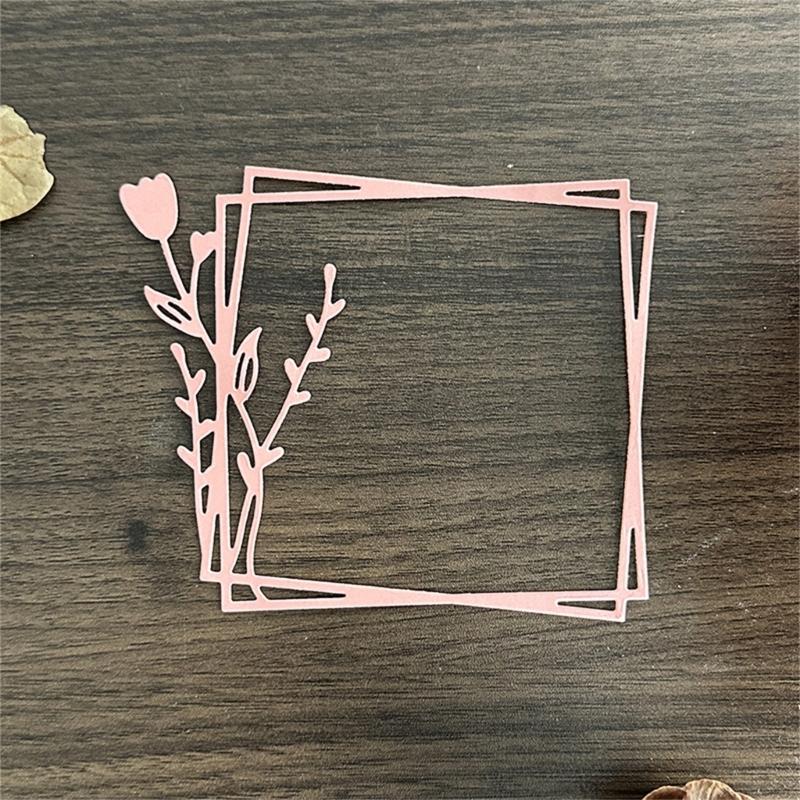 Fotorahmen Kohlenstoffstahl Stanzform Präge Stanzschablone für Kartenherstellung Scrapbooking Fotoalbum Erinnerungsbuch