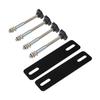 Traction Board Mounting Kit for 4 72 To 6 69 Inch Hole Spacing Efficient Vehicle Recovery In Adverse Conditions