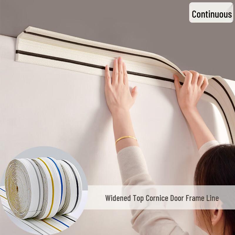 Song Hui Self-Adhesive Crown Molding Wallpaper Border