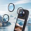 Rotating High-strength PC Lens Protective Mirror Anti-Scratch Protector Cover For Insta360 X4 Sports Camera Accessories