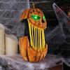 Halloweenská dýňová světelná dekorace Otevřená ústa Roztažitelná Strašidelná dýňová lucerna se zářícíma očima pro verandu terasu Vnitřní Venkovní dekor