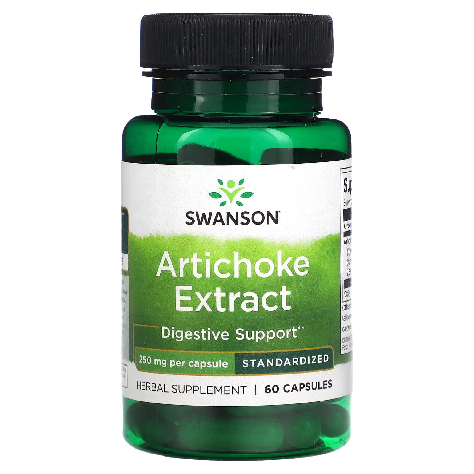 

Artichoke Extract, 250Mg, 60 Capsules