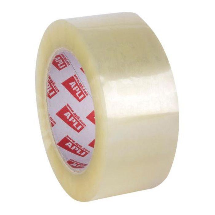 Ruban adhésif large Emballage silencieux 48x132 Transparent 36 pièces