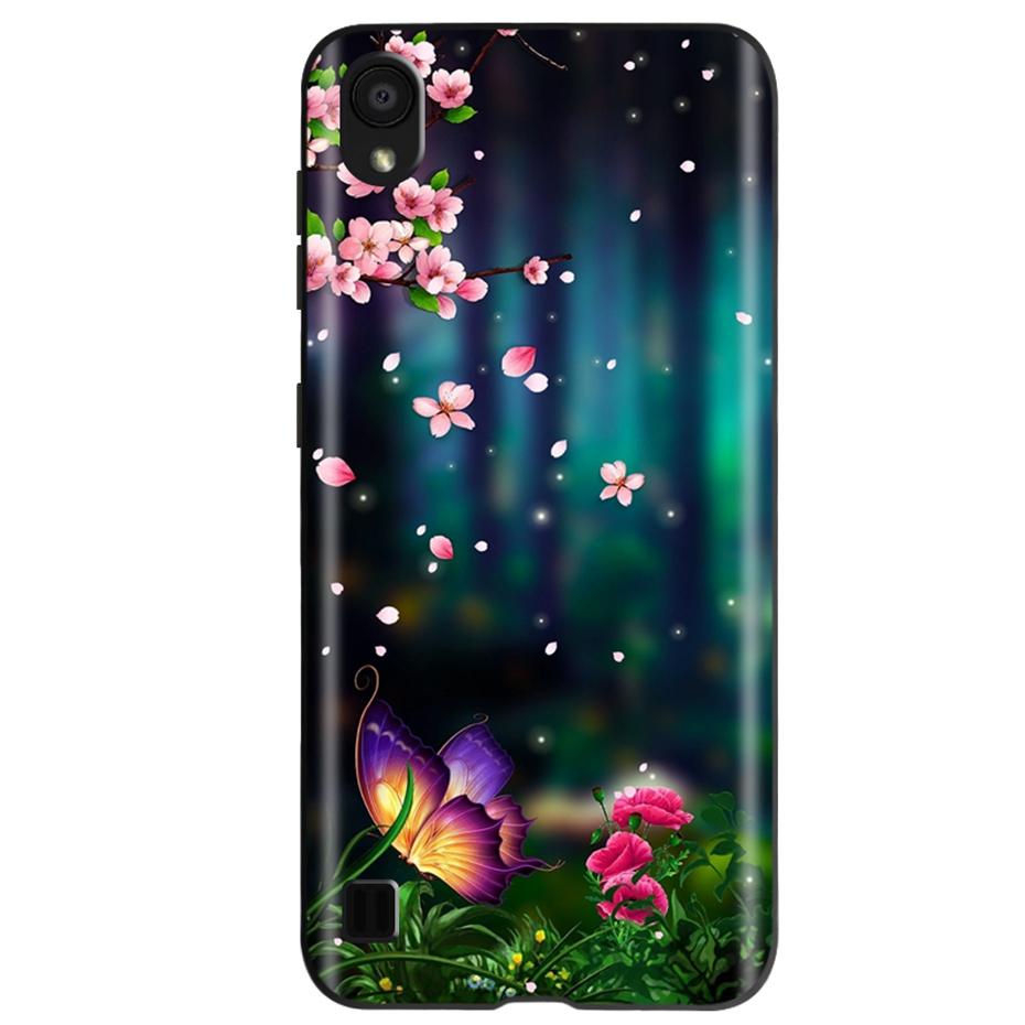 Fashion Cool Painted Case For ZTE Blade A5 2019 Soft SIlicone TPU Black Shockproof Bumper For ZTE A5 (2019) BladeA5 A 5 Funda