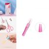 Baby Care Kit Featuring Child Friendly Nail Clippers And Ear Pick With Carbon Steel Plastic