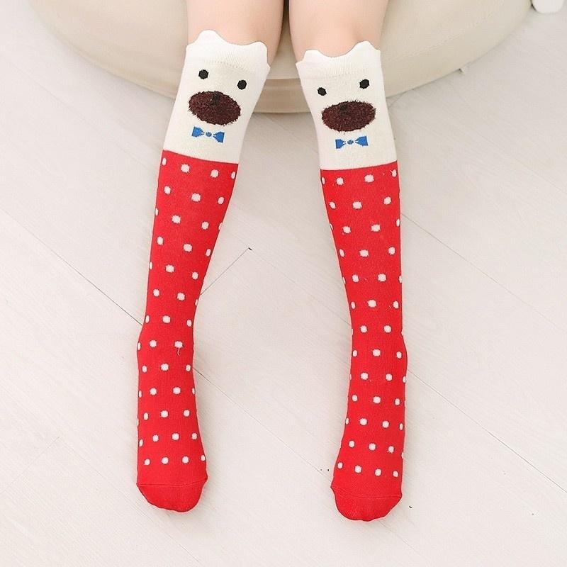 Baby Children Cartoon Print Cotton Socks