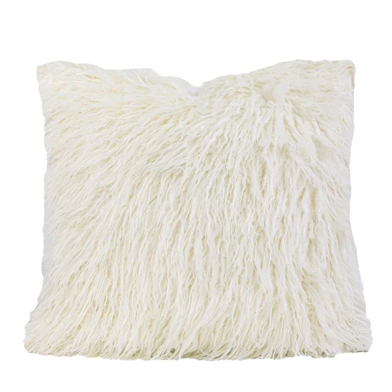 Cushion Cover Nordic Olive Green Bedroom Sofa Living Room Pillowcase Soft Fabric Home Decoration Fashion High-grade Sense 45*45