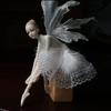 Decorazioni per la Casa Bella Carina Ragazza di Balletto Angelo Bianco Ragazza che Danza Fata Roma Decorazione Personaggio Decorazioni per la Casa Regalo di Compleanno