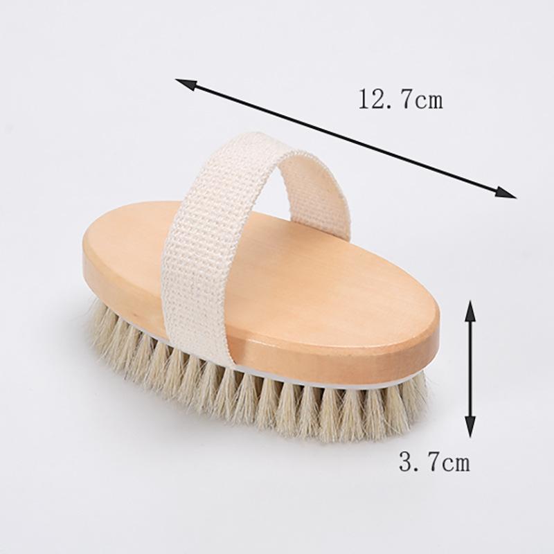 

Deep Clean Gentle Exfoliating Dual-Use Bath Brush Natural Color