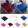 Fitted Sheet Solid Color Mattress Protective Cover Dustproof Antiskid Bed Case