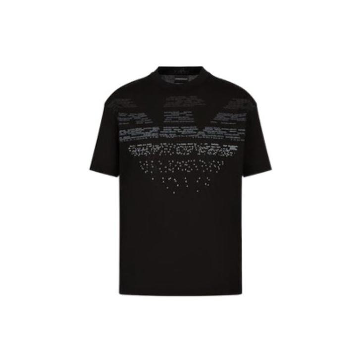 Emporio Armani SS23 T Shirt Men's Black 3R1TV0-1JSAZ-0999