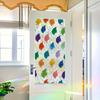 Laser-colored Leaf Study Home Glass Window Decorative Stickers