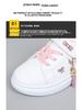 Girls' Soft Sole Waterproof Leather Sneakers - New for Spring/Autumn 2025, Non-Slip Running Shoes