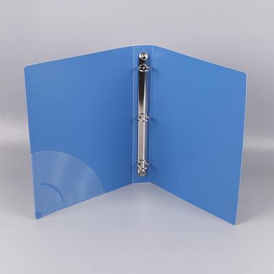 New Office Materials Storage Folder Loose Leaf Transparent Data Book File Organizer