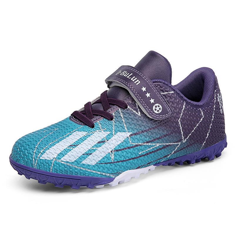 Foreign trade children's football shoes men's and women's sports football shoes broken nails primary school students indoor football game training sho
