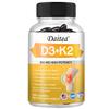 Daitea D3+K2 Capsules, 5000IU D3, 300mcg K2, Calcium, B12, Zinc, 120 Softgels