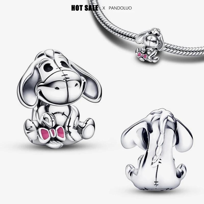 New In Charm  Cheshire Cat Charm Beads Suitable For Original Women Stitch Bracelet Necklace Pendant Jewelry Holiday Gifts