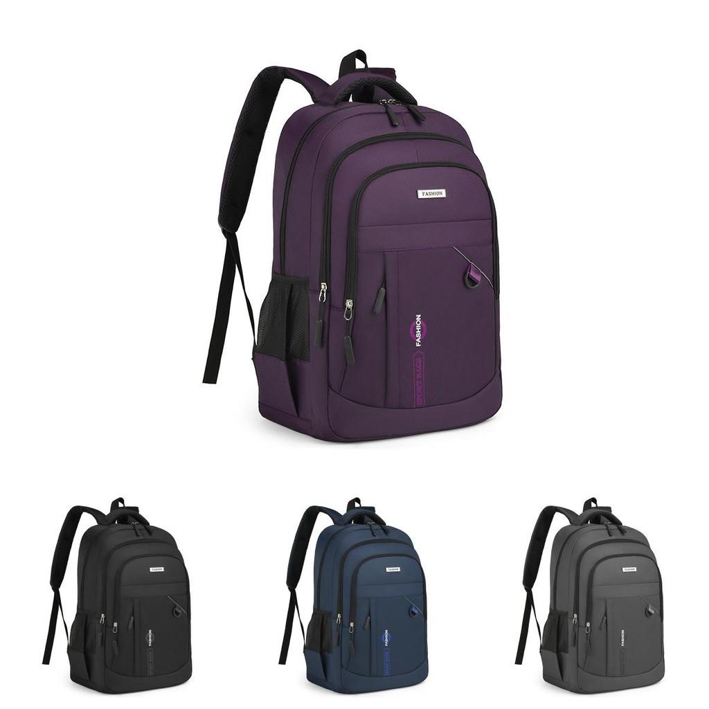 Unisex Oxford Backpack With 16in Laptop Compartment Breathable Design For School