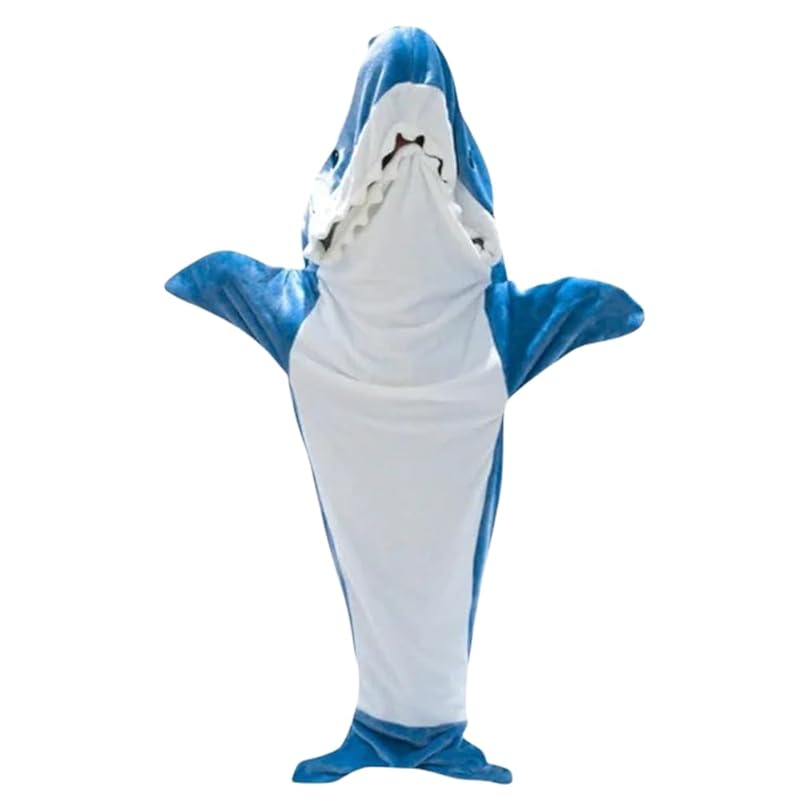 

[Vincent house] sleeping bag room wear shark unisex Kigurumi Room wear nightwear pajamas blanket to wear animal cute Relaxing Soft very comfortable