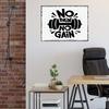 GYM Is My Life Posters Metal Signs Painting Wall Aesthetical Decoration for Home Bedroom Room Pub Tin Sign Decorative Plaques