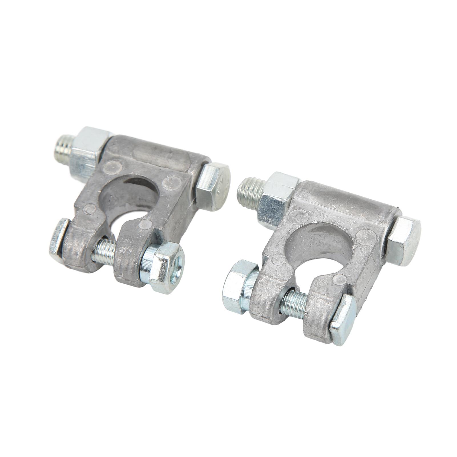 

2 шт. Сверхмощная клемма аккумулятора 6 В 12 В Универсальная для автофургонов, грузовиков, морских судов, автомобилей