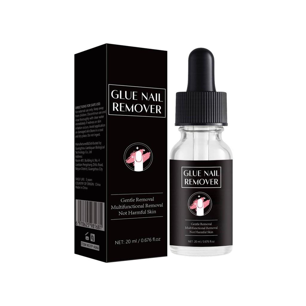Nail Gel Remover Quickly Regular Nail Gel Press- Nail Polish Super Glue And Stains. 20ml