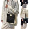 Casual Burlap Handbag Lightweight Shopping Bag Reusable Grocery Beach Bags