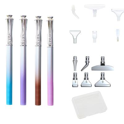 Cross Stitch Accessories Diamond Painting Pen Kit Plastic Art Pens Diamond Sparkle Point Drill Pens DIY Craft Embroidery