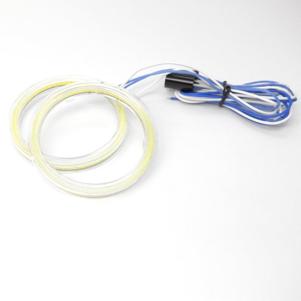 

Новейшее сверхяркое COB кольцо-кальмар, 2,4 дюйма (60 мм), Набор из 2 шт., белый 60Φ белый