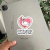 Porch Goose Social Club Water Resistant Sticker | 40oz Tumbler Sticker | Silly Goose Sticker | Porch Goose Accessories | Porch Goose Sticker
