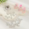 Gioielli per Nail Art a Forma di Farfalla con Diamanti Irregolari Transfrontalieri