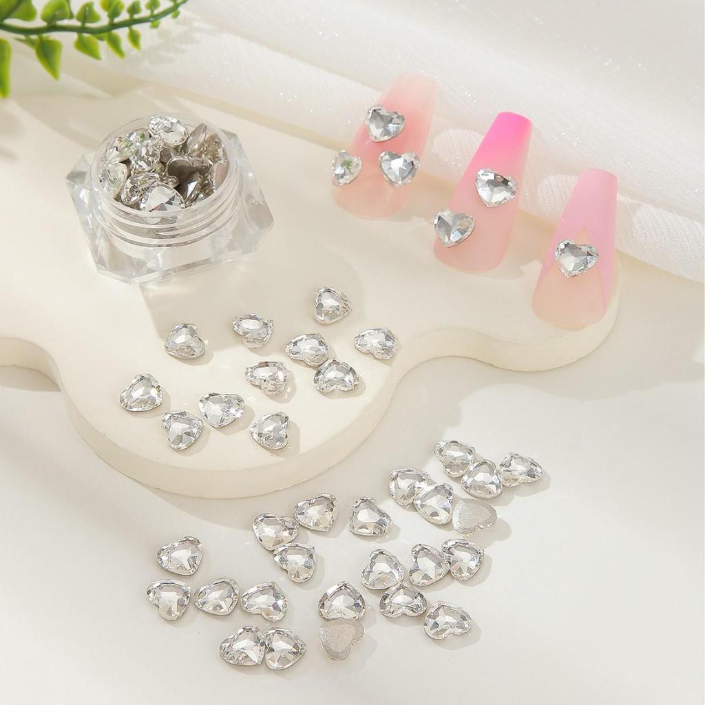 Gioielli per Nail Art a Forma di Farfalla con Diamanti Irregolari Transfrontalieri