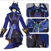 The original god cos clothing fu Carlos Fontaine black and white Funina water god cosplay clothing animation elegant wind