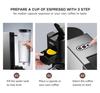 Coffee Machine 5in1 Multiple Capsule Espresso Dolce Milk&Nespresso&ESE Pod&Powder Coffee Maker Stainless Metal H3A