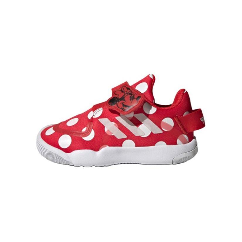 

новая Disney x Adidas Activeplay Минни Я Дышащие Низкие Кроссовки для Малышей Красный Белый Младенец и Малыш 25.5