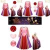 Set Costume Sarah Sanderson Hocus Pocus Per Cosplay E Halloween